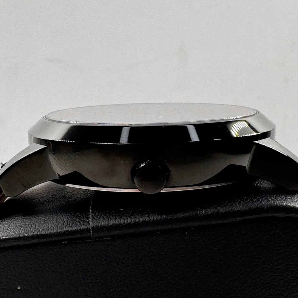 Versus Versace Mens Watch Black Orange Logo Canvas Strap VSPHN0220 Luxury Sport
